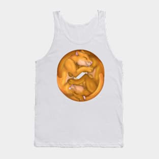 Yin-Yang Cats: Ginger Tank Top